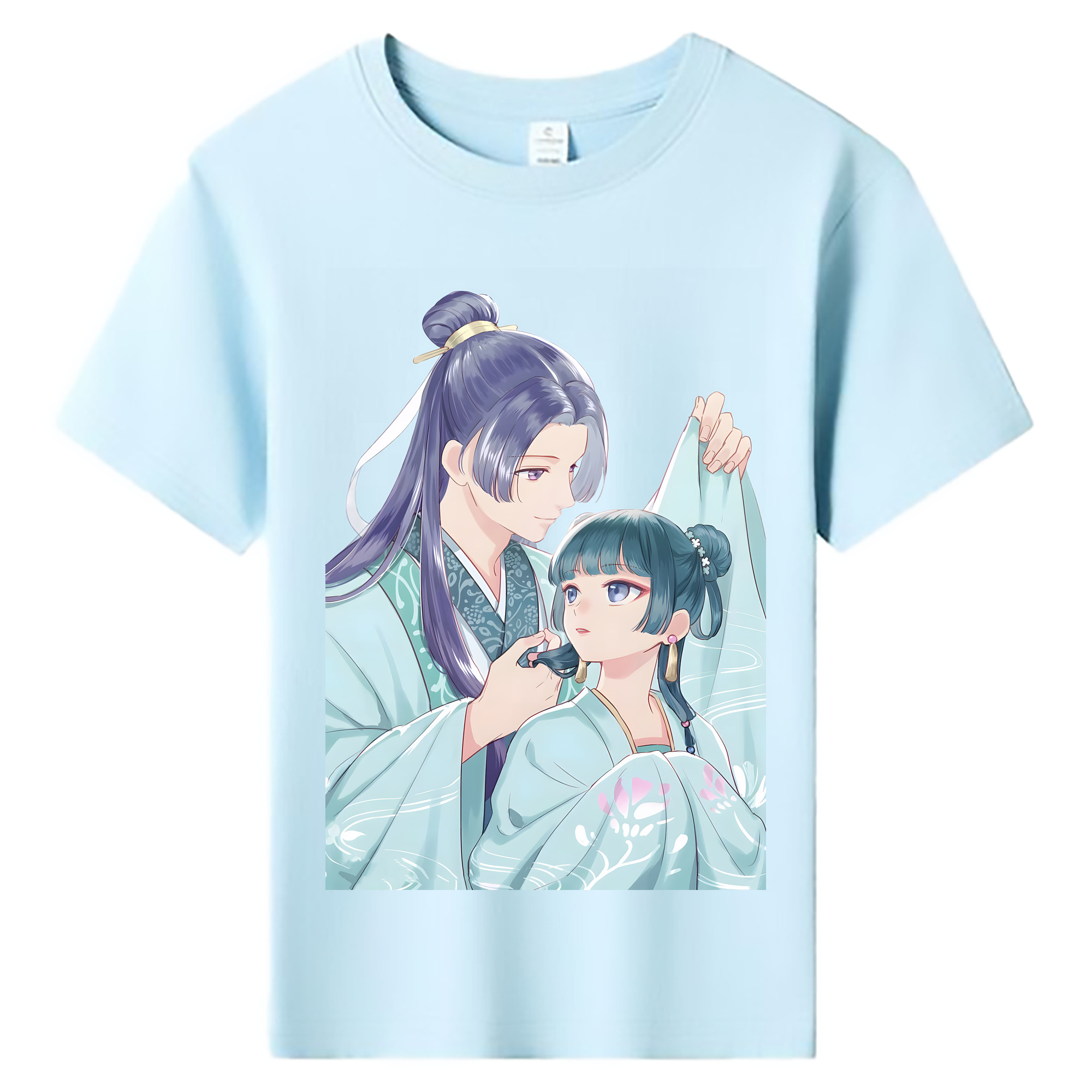 （画像用） 薬屋のひとりごと The Apothecary Diaries 綿100％キッズTシャツ（フロントプリント）